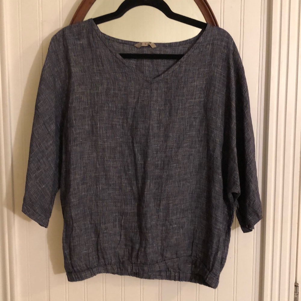 FLW 100% Linen Top